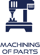 Machining of parts