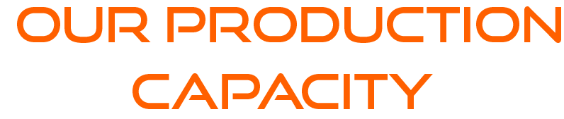 Our production capacity